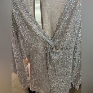 New Years Rockin Eve Sequin Romper
